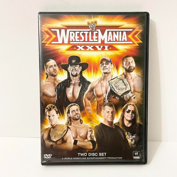Wrestlemania XXVI DVD Two Disc Set - Picture 1 of 16